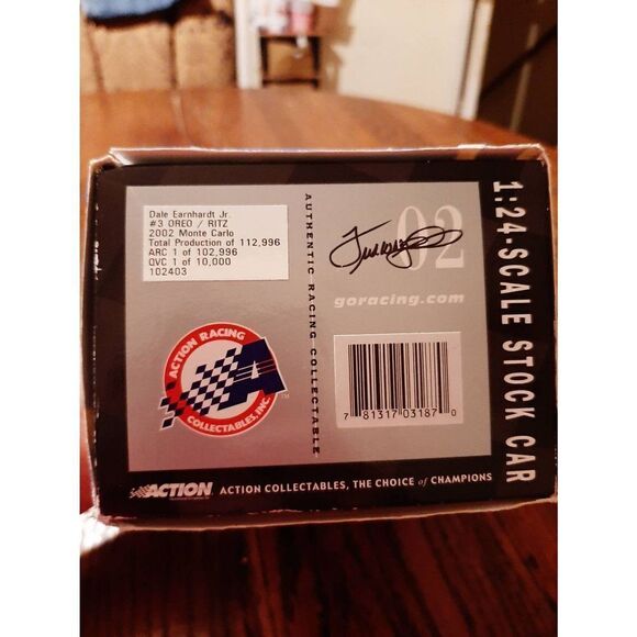 Vintage Action Collectible Dale Earnhardt Jr Oreo Ritz 2002 Die Cast Nascar 1:24 - Picture 8 of 8